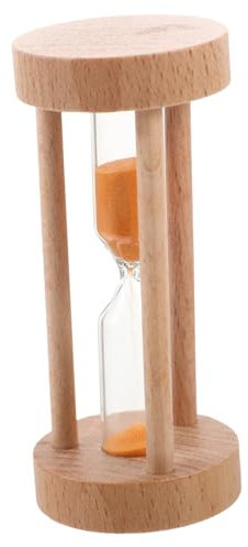 Gatuida Sablier Orange De Horloge De Sable Minuteur Décoratif pour Table Et Bureau