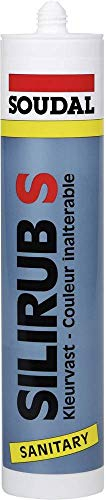 Soudal Silirub+S7000 Premium Sanitär Silikon 310 ml Kartusche - manhatten