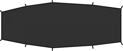 Fjällräven Shape 2 Protective Footprint One Size, Schwarz