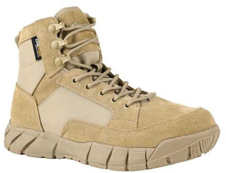 YEVHEV Tactical Schuhe Herren Leichte Militär Stiefel Ultralight Sportschuhe Verschleißfest Militärstiefel für Camping,Wandern,Sport,Outdoor