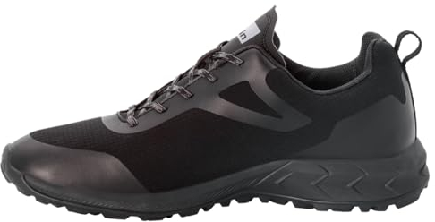 Jack Wolfskin Herren Woodland Shell Texapore Low M, Phantom / Grey, 43 EU