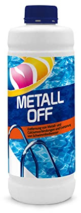 Gamix Metall-Ex für Pool | Metall entferner | Metall neutralisator für schwimbad | für kristallklares Wasser 1L