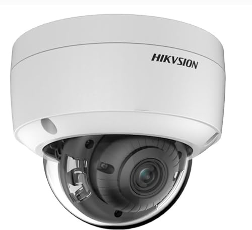 Real HD DS-2CD2186G2-I Acusense Low Light Darkfighter 8MP IP PoE Dome-Kamera Indoor Outdoor, 2,8 mm Weitwinkel, 3-Achsen, WDR, IP67, IK10, H.265+ Kompatibel mit Hik Vision IP Camera NVR