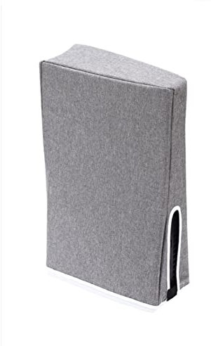 Lonrtesw Protettiva Antipolvere Protettiva per Giochi Impermeabile e Antigraffio Adatta per Console di Gioco Grigia