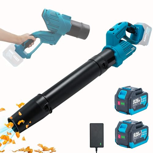 Laubbläser Akku für Makita 18V Akku 241 km/h 5-Stufige 180°Drehfunktion | Garten, Laub,Staub & Schnee