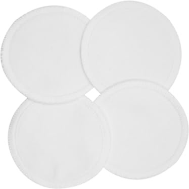 EPIGEIST 8 piezas Almohadillas Desmaquillantes Reutilizables de Algodón para Ojos y Rostro con Bolsa de Malla Suaves y Aptas para Tipo de