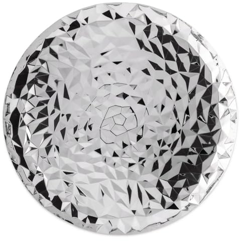 Alessi CR03/40 Joy n. 3 Tablett, rund - Edelstahl 18/10 glänzend poliert. Ø 40 c