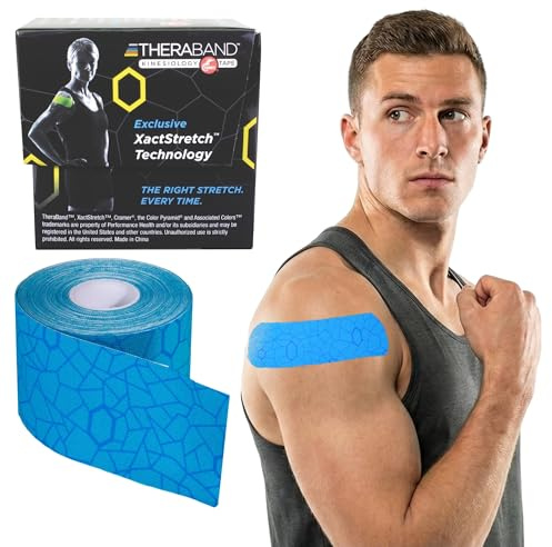 THERABAND Kinesiologisches Tape Kinesiology Tape Rolle 5m x 5cm