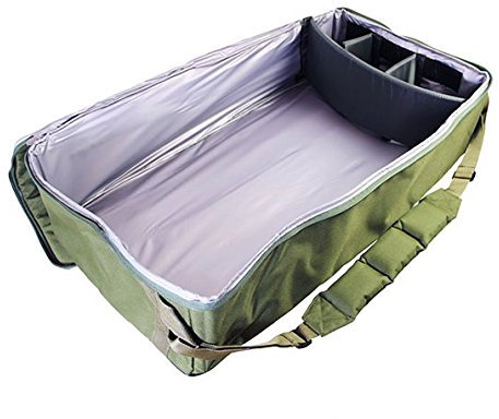 Angeltasche Tasche für Futterboot Futterboottasche 87 x 48 x 20 cm