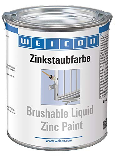 WEICON Vernice allo Zinco Pennellabile 750 ml Grigio Zinco Opaco