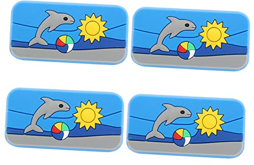 BESTonZON 4stücke Teiliges Cartoon-möbelknöpfe Aus Handgemachte Schrank Und Schubladenknöpfe Farbenfrohe Designs Für Kinderzimmermöbel Langlebig Und Praktisch Für Schränke Und