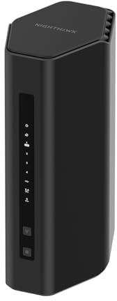 NETGEAR Nighthawk (RS200), router WiFi 7 dual band, funzioni di sicurezza, velocità wireless BE6500 (fino a 6,5 Gbps), copre fino a 2500 m², 80 dispositivi, porta Internet da 2,5 GB