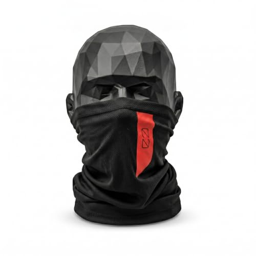 0-FINITY Multifunktionstuch, Maske, Schal, Bandana, Mütze, Halstuch, Gesichtsmaske, Nackenschutz, für Motorrad, Fahrrad, Sport, taktisch, für alle Jahreszeiten. Für Herren und Damen. Eine Größe.