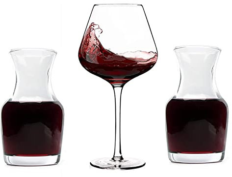 Ensemble de verre et carafe à vin personnalisé pour cérémonie de mariage avec gravure personnalisée