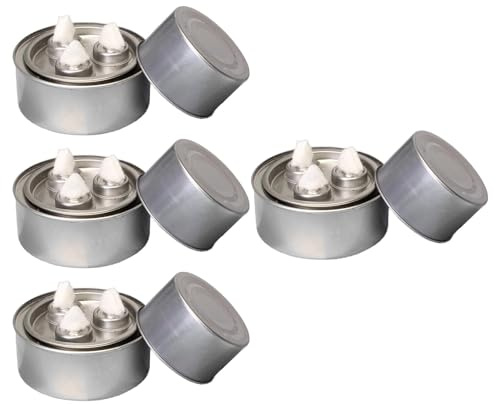 Alcohol Burner Lamp Durable Portable for Outdoor Tea Coffee Making Equipment three head