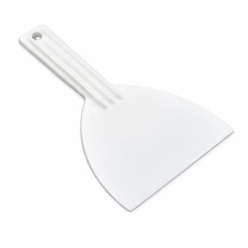 Plastic Pastry Smoother for Baking, Fondant & Icing Scraper Tool with Ergonomic Handle, Durable Dough Divider & Cake Smoother for Baking, Bread & Pastry Preparation