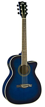 Eko NXT 018 CW EQ Blue Sunburst Akustikgitarre mit Verstärker