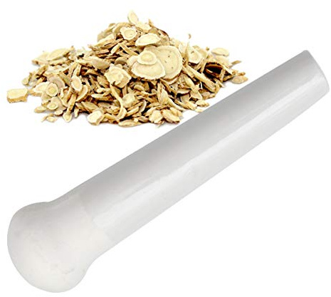 EXCEART Keramik Mörser Mit 10Cm Stößel Für Gewürze Pürees Und Soßen Ergonomisches Küchengerät Für Die Zubereitung Von Babynahrung Und Medizin