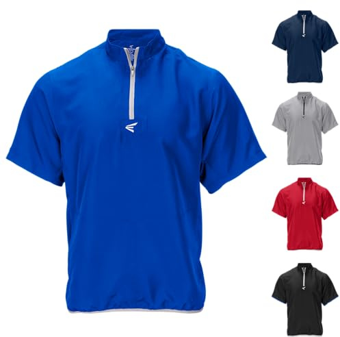 Easton | ALPHA Short Sleeve Cage Jacket | Adult X-Large | Royal