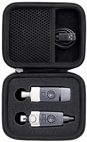 co2CREA Custodia rigida compatibile con Xvive U3 U3C Sistema Microfono Wireless XLR Trasmettitore e Ricevitore