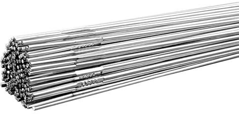 1 kg Edelstahl Schweißdraht Argon Lichtbogen Schweißdraht 304 gerade Schweißstange Durchmesser 1 mm - 3 mm für Löt-Argon-Schweißstäbe (1,6 mm x 50 cm)