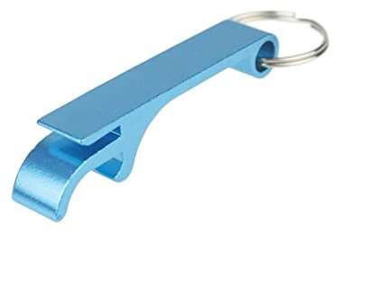 Abrelatas Manual Opción multicolor Abrelatas Llavero Anillo Tigre Abrelatas Regalo personalizado (Color : Aqua)
