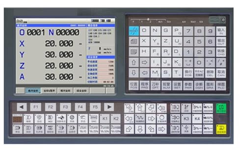 MJINA G+S+K 980MDc_ Fresadora de Ranuras for carpintería Wodrut Control sistemático Controlador CNC G+S+K de 5 Ejes