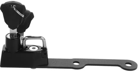 Anneome Candado Antirrobo para Casco Seguridad para Motocicleta Accesorio Duradero