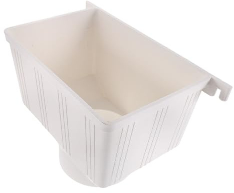 Gutter Downspout Diverter Bianco in Plastico, Accessorio Drenaggio | Grondaie per Raccolta Piovana, Previene Accumulo e Perdite, Facile Installazione per Tettoia