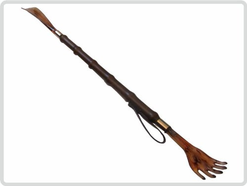 Schuhanzieher Schuhlöffel mit Kratzhand ca. 56cm lang *Top-Qualität zum Top-Preis*