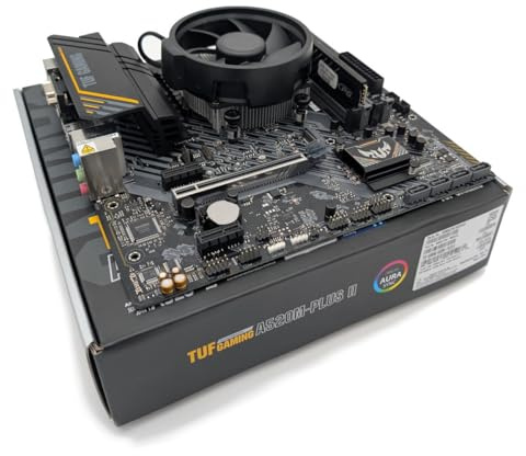 Ryzen 5 5500 3.6Ghz (Turbo 4.2Ghz) Six Core Twelve Thread CPU, TUF Gaming A520M-PLUS II Motherboard & 8GB 3200Mhz DDR4 RAM Pre-Built Bundle