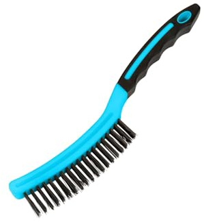 BlueSpot Tools 22507 - Cepillo de alambre de agarre suave