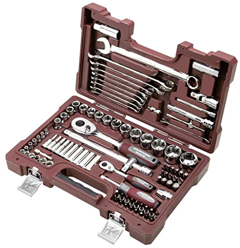 Kraftwerk Coffret de douilles pro-line 1/4“ + 1/2“ kraftwerk - 93 pièces - 204.203.601