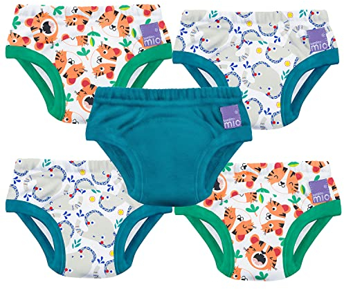 Bambino Mio, wiederverwendbare Töpfchen-Trainingshose für Jungen und Mädchen, 5er-Packung