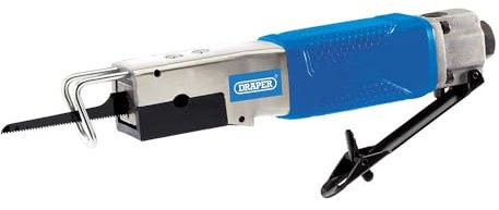 Draper 90psi Air Body Saw | 1.2 mm Cutting Tool | 18T and 24T Saw Blades| Hex Key | 1/4 Inch Air Inlet | 6.2bar Power Tool | 70833