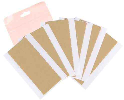 GOO GOO Tape Extensions Kleber, Doppelseitiges Klebeband, 72 Stück | 4*0,8 cm, für Haarverlängerungen, Haarschonend, Rückstandsfrei, Wasserfest, Unsichtbare Optik, Nahtloses Anbringen
