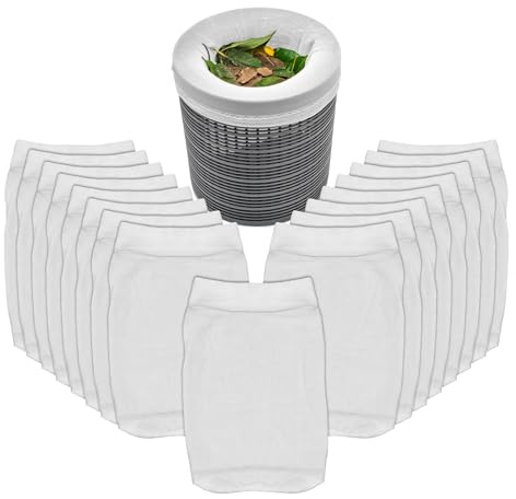 Spetebo Skimmer strumpa filter smutssamling vit – set om 20