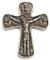 Cruz de Torreciudad metal baño de plata 5µm. Medidas: 58x47mm