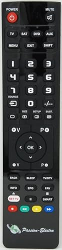 Télécommande de Remplacement pour Schneider SDV423/02, DVD
