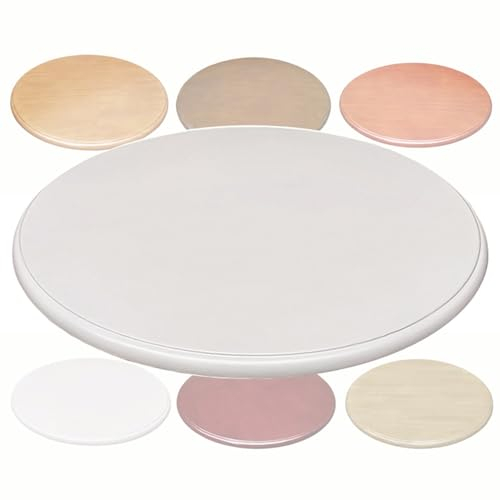 Roulement Plateau tournant, Plateau tournant Bois Lazy Susan 28, 32, 35, 39, 43, 47, Grand Plateau Rotatif pour Cuisine, Table à Manger, Plateau Service Robuste, Facile à Partager Les alimen