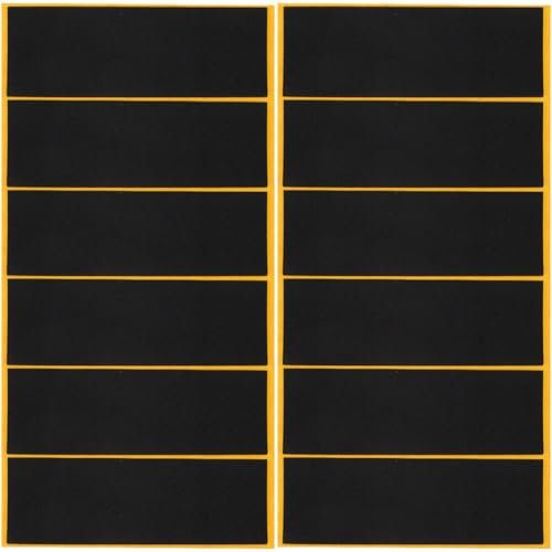 HONMEET 12stücke Schaum Griffband Für Fingerboard rutschfeste Klebeband Für Fingerskateboard Zubehör Für Fingerboard-Spielzeug