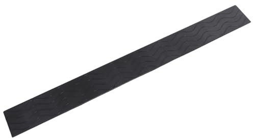 Ipetboom 1.2 / 3cm Rise Wheelchair Threshold Ramp: 100cm / 39.3 Wide Plastic Non-Slip Transition Strip for Sweeping Robot Scooter Stroller - in Bathroom, Doorway, Driveways, Supermarket, Garage