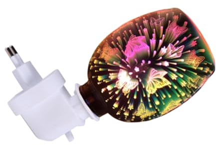 PRETYZOOM 1 Pc Lampada Per Aromaterapia a Farfalla Bruciatore Di Incenso Luce Aromatica Decorativa Lampada Aromatica Senza Luce Aromatica Creativa Lampada Aromatica Domestica Bicchiere