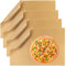 Tkxjry Set di 5 pellicole da forno permanenti,40 x 30cm Tappetino da Forno,Fogli da forno permanenti in teflon,Carta da forno riutilizzabile,Adatto per forni fino a 260 °C - (- marrone 40x30 cm)