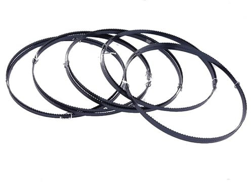 Lot de 5 lames de scie à ruban 2240 mm 2240 6 0,65 mm 6T TPI