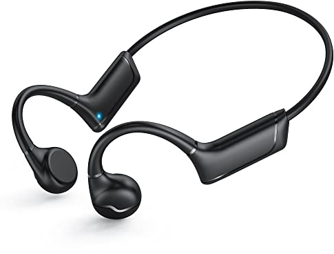Hanmer Bone Conduction Headphones,2025 Upgraded Open-Ear Bluetooth Sport Headphones, Waterproof Wireless Headphones with Built-in Mic for Workout, Running, Hiking, Cycling