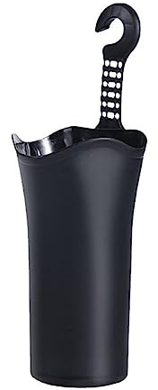 Caja de almacenamiento multifuncional para paraguas de coche, cubo organizador de basura para asiento trasero, asiento trasero, basura plegable para hombres