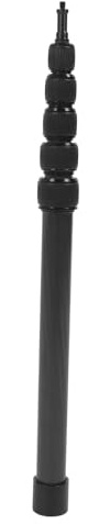 Trepied Photo Perche téléphone Portable 3way Carbone télescopique 46-200cm - Stabilisateur léger et Robuste, Support Mini Tripod Polyvalent pour Smartphone, Appareil Selfie et
