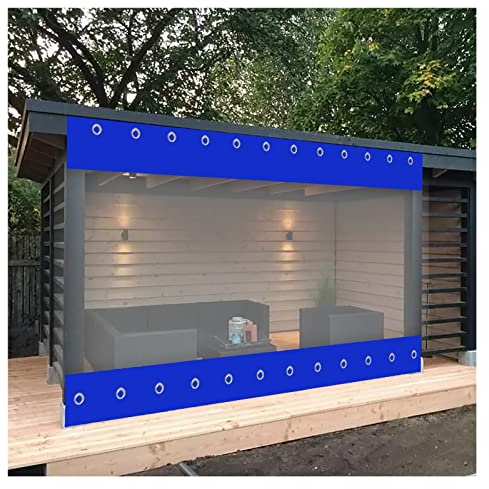Bâche de rideau imperméable et résistante à la poussière et à la pluie pour jardin, tonnelle, 3 x 3 m, protection contre les intempéries
