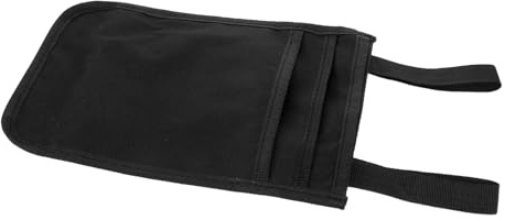 HANABASS Sacoche Suspendue pour Canne Pliante en Tissu Léger Pochette de Rangement Latérale Multi-Compartiments pour Fauteuil Roulant Étui à Canne Portable pour Accessoires de Mobilité